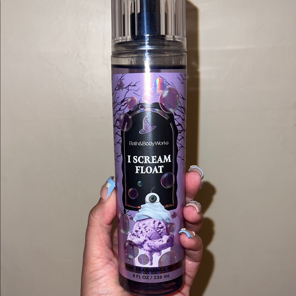 Bath & Body Works I Scream Float Fine Fragrance Mist -‎ Purple Holographic Label